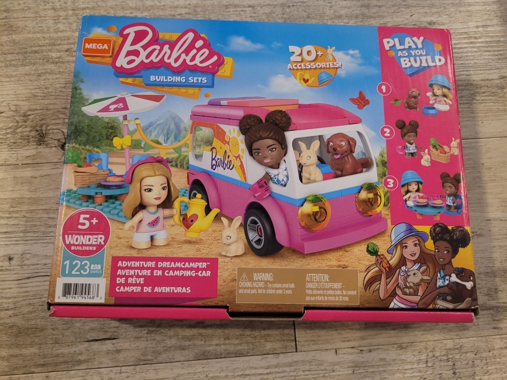 Klocki barbie kompletne bdb