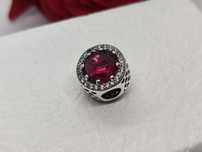 Charm's srebrny dwustronny kryształ srebro S925