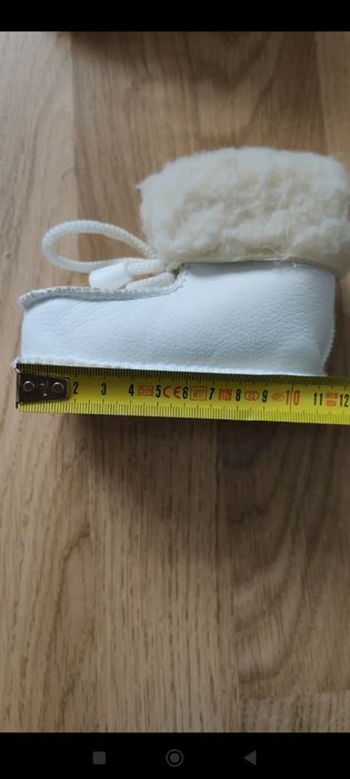 Zestaw do chrztu, sukienka, napis "Chrzest Święty", ocieplane buciki,