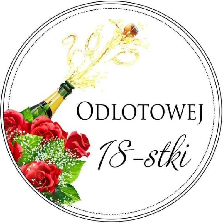 Opłatek na tort urodziny whisky drink okazja wzory