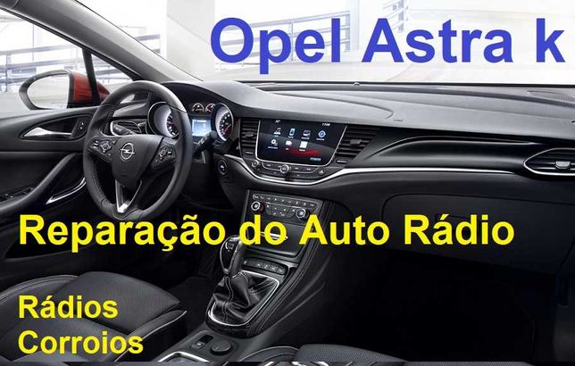Radio Opel Astra K  - Montagem Display por Original e touch