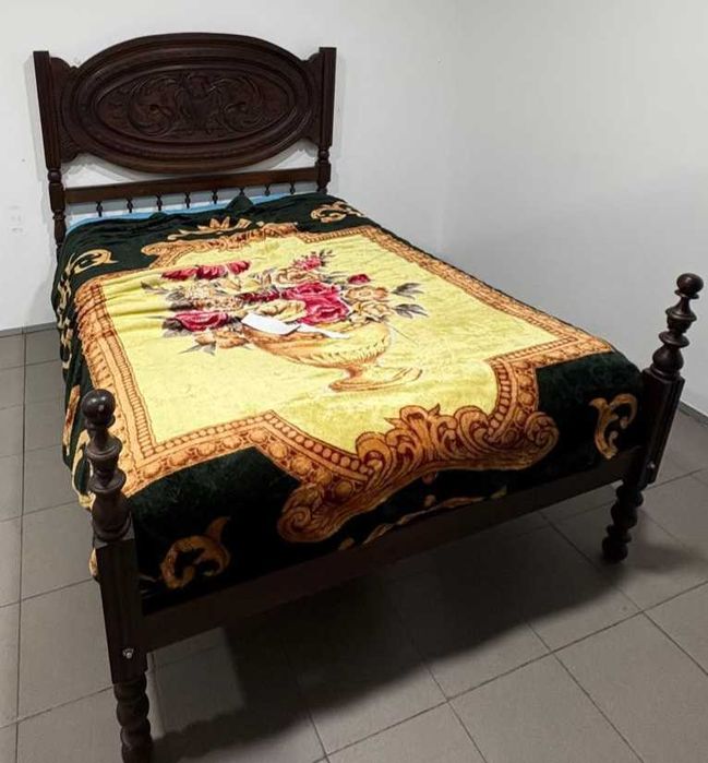 Cama em estilo vintage