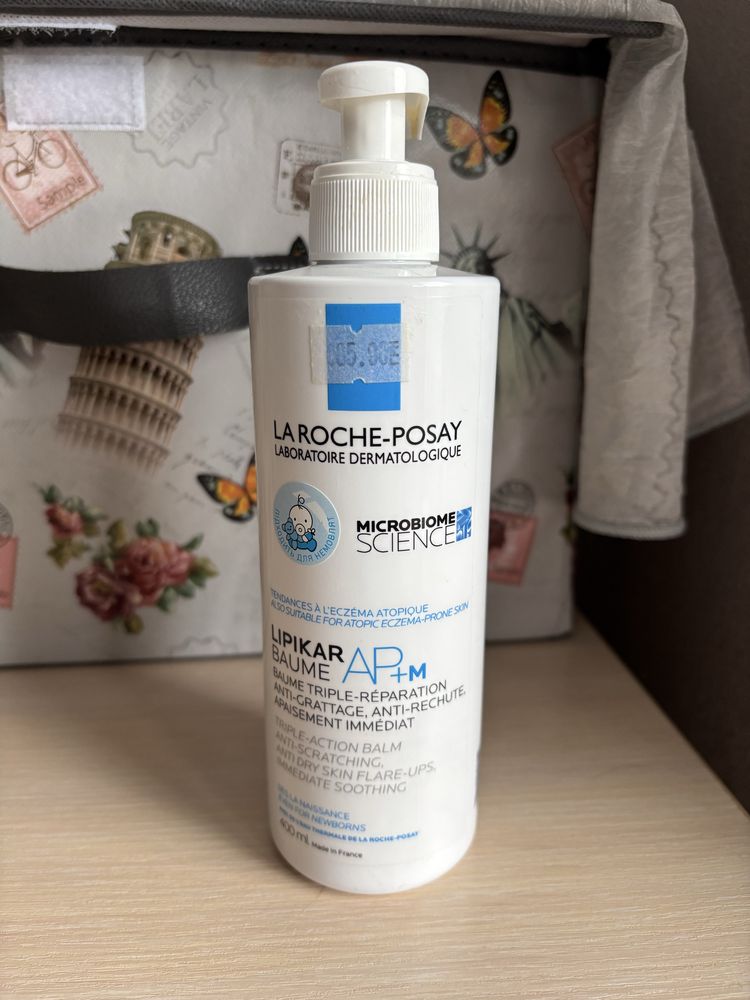 La Roche-Posay Lipikar AP+M 400 мл ліпідовідновлюючий ,при атопії