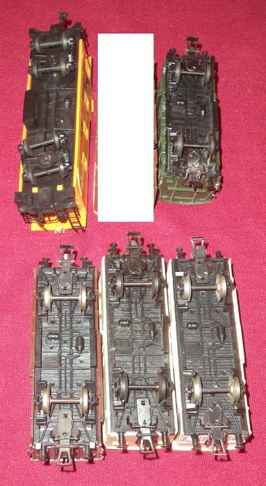 PIKO wagon kryty - zestaw 5 sztuk
