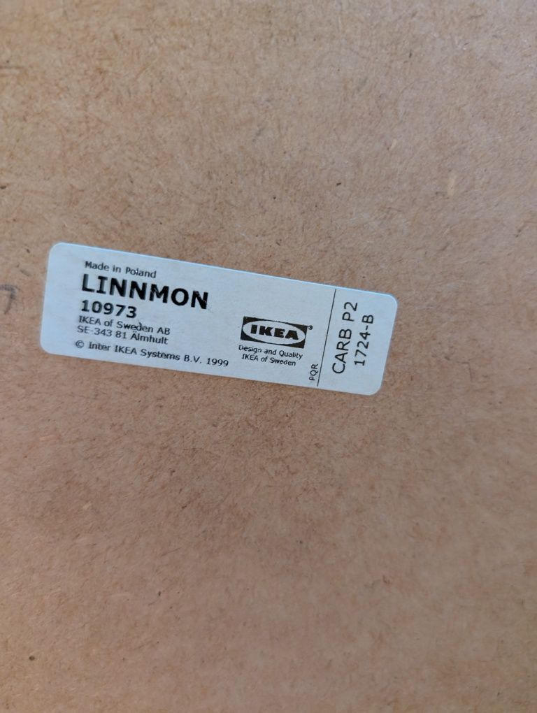 Ikea biurko blat Linnmon + nogi Adils