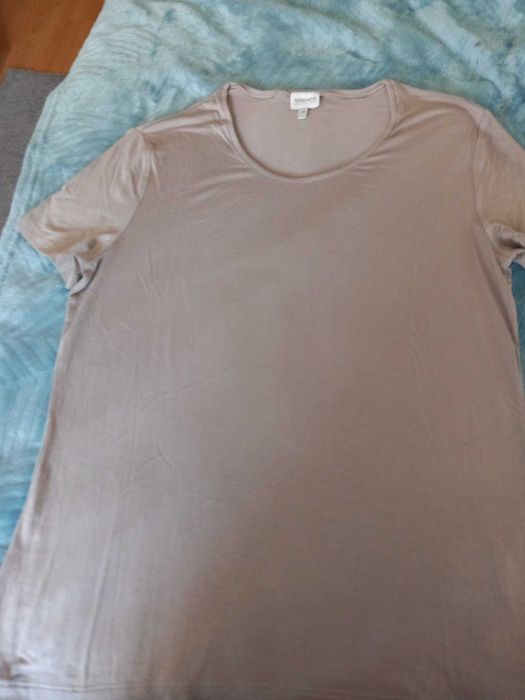 Tshirts Armani amarelo limão e taupe