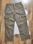 Spodnie bojówki cargo khaki szerokie M/L Only