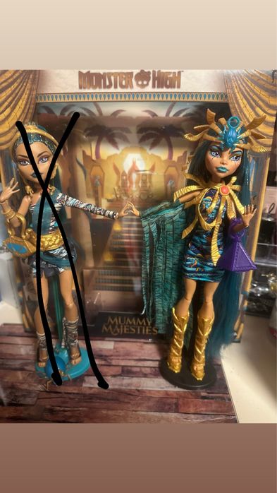 Лялька Торалей монстер хай, базова, сет репро
