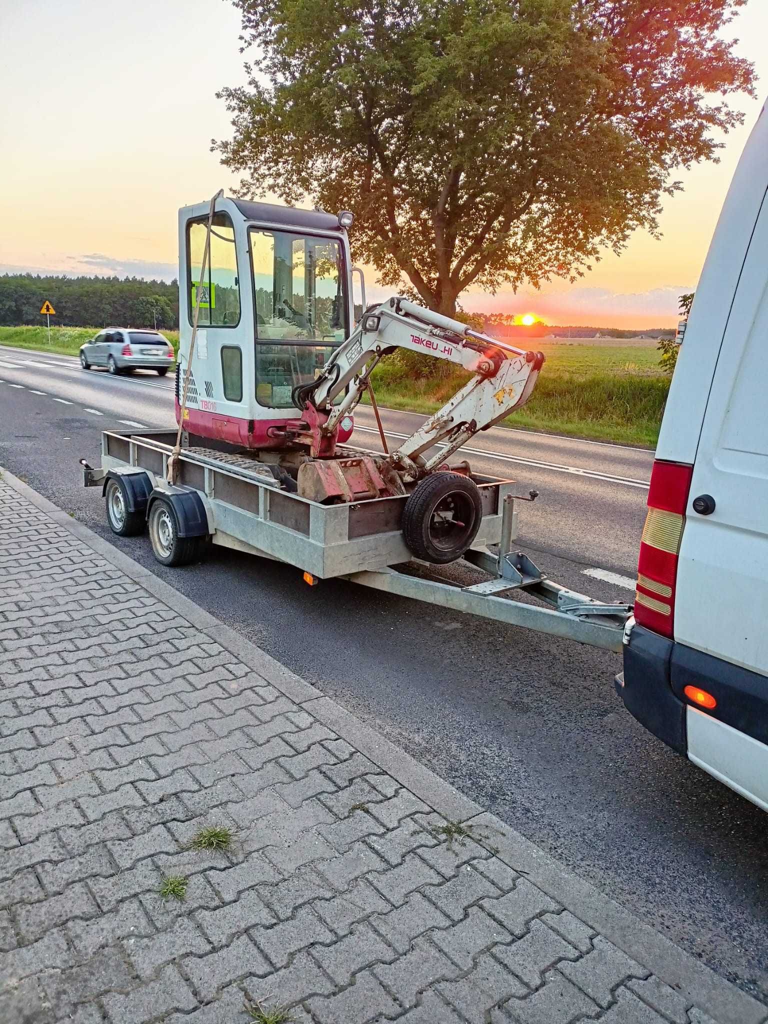 Roboty ziemne, koparka kołowa gąsienicowa wykopy utwardzanie terenu
