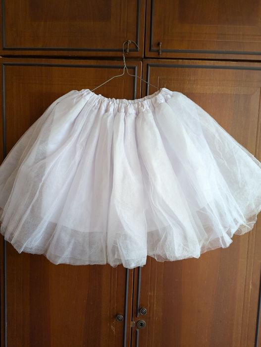 Шикарна шкільна сукня з фартухом підспідницею фатин, перли 1 дзвоник