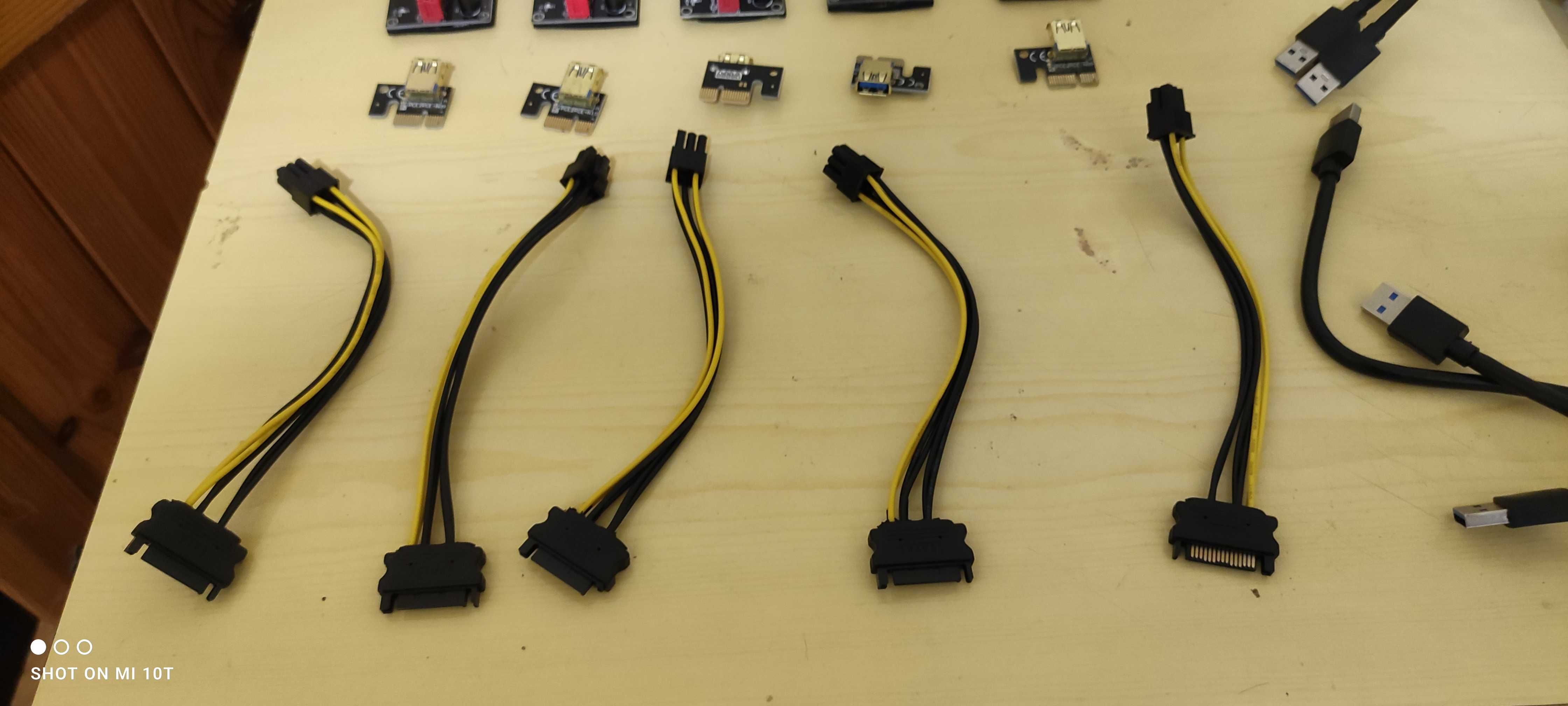 8 x Riser 009S GOLD  USB 3.0 PCI-E Najnowszy model