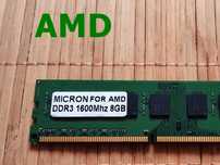 DDR3 AMD 8GB Micron For AMD 12800