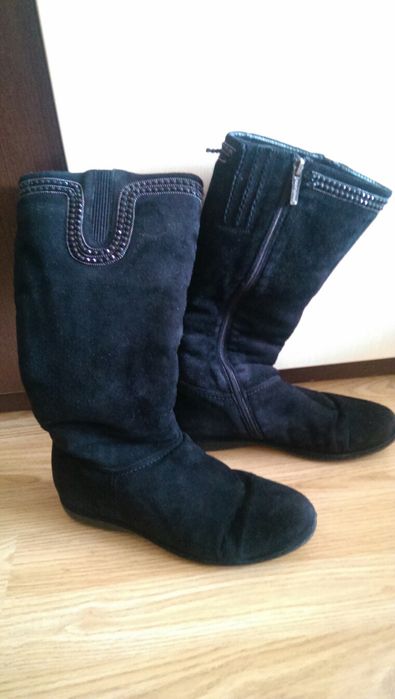 Сапоги зимние, сапоги нубук, сапоги на меху, сапоги 37 размер