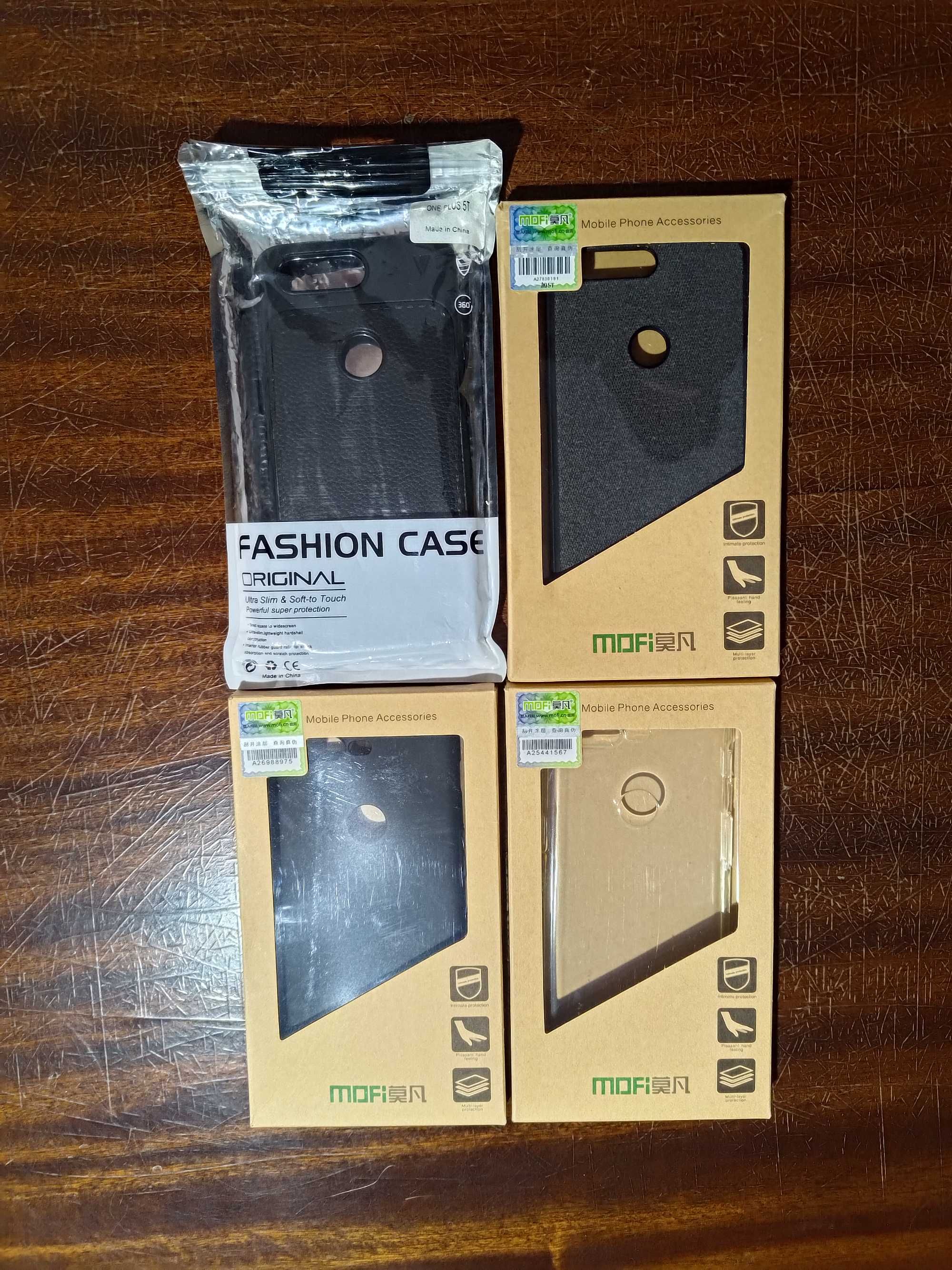 OnePlus 5T zestaw 4 etui