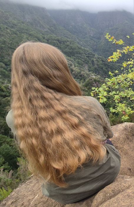 Włosy dziewicze, słowiańskie, blond 30cm