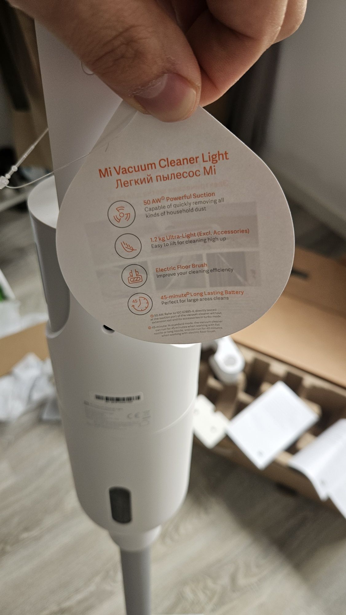 Aspirador Xiaomi Mi Vacuum Cleaner Light novo