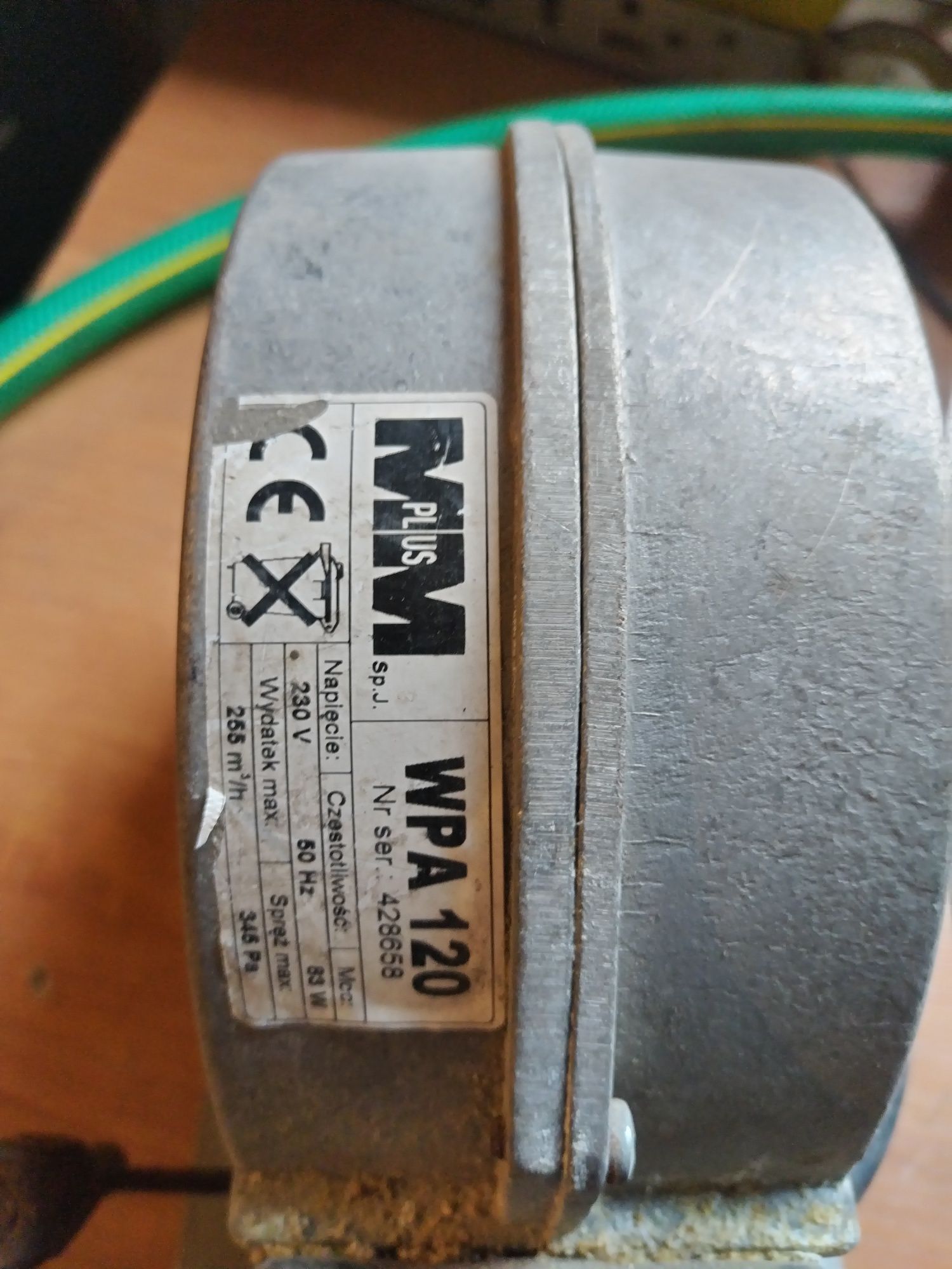Dmuchawa  wentylator WPA120 MMplus
