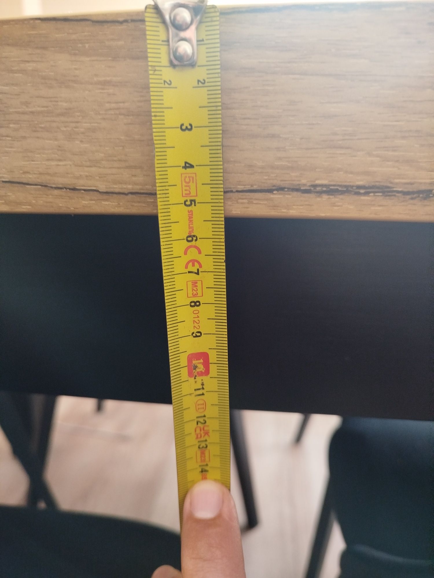 Stół + 6 krzeseł welur