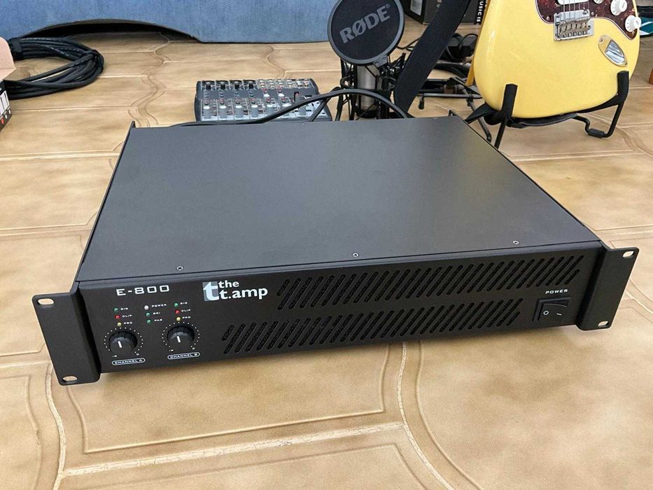 Thomann the t.amp E-800  Amplificador de potência estéreo