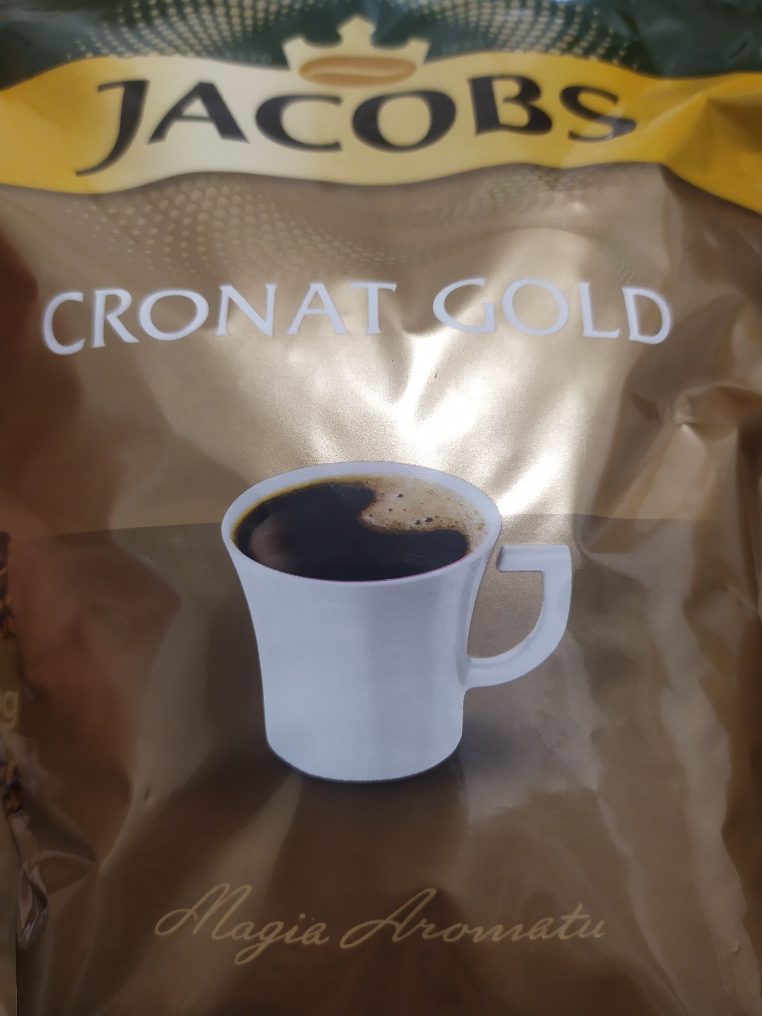 Дуже смачна розчинна кава з Чехії Jacobs cronat gold 150 гр