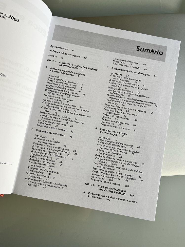 Livro de Etica em Enfermagem