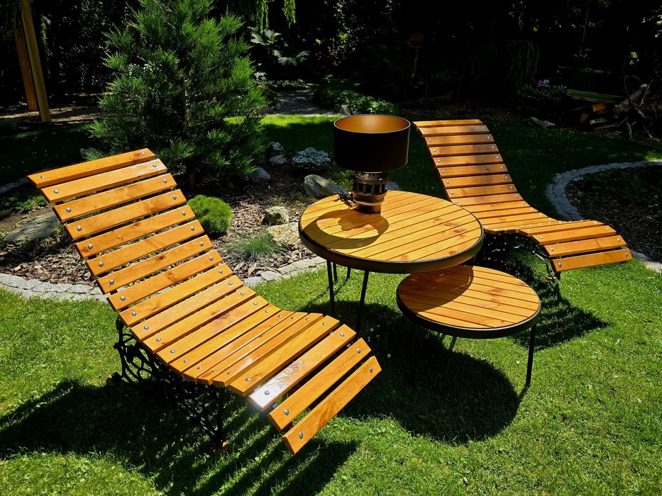 Meble ogrodowe , retro , vintage