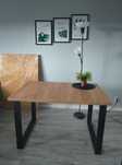 Stół typu loft 120/80 Black Red White