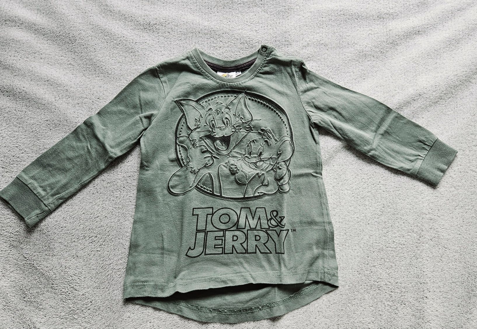 Zielona koszulka Tom and Jerry 98