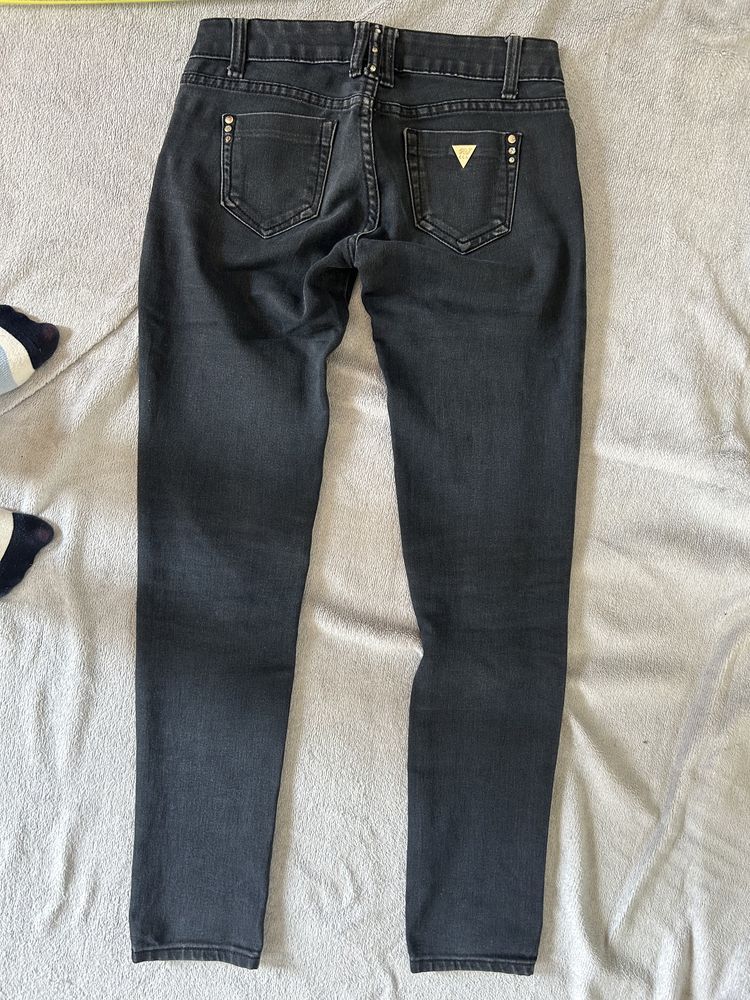Jeans spodnie czarne roz S