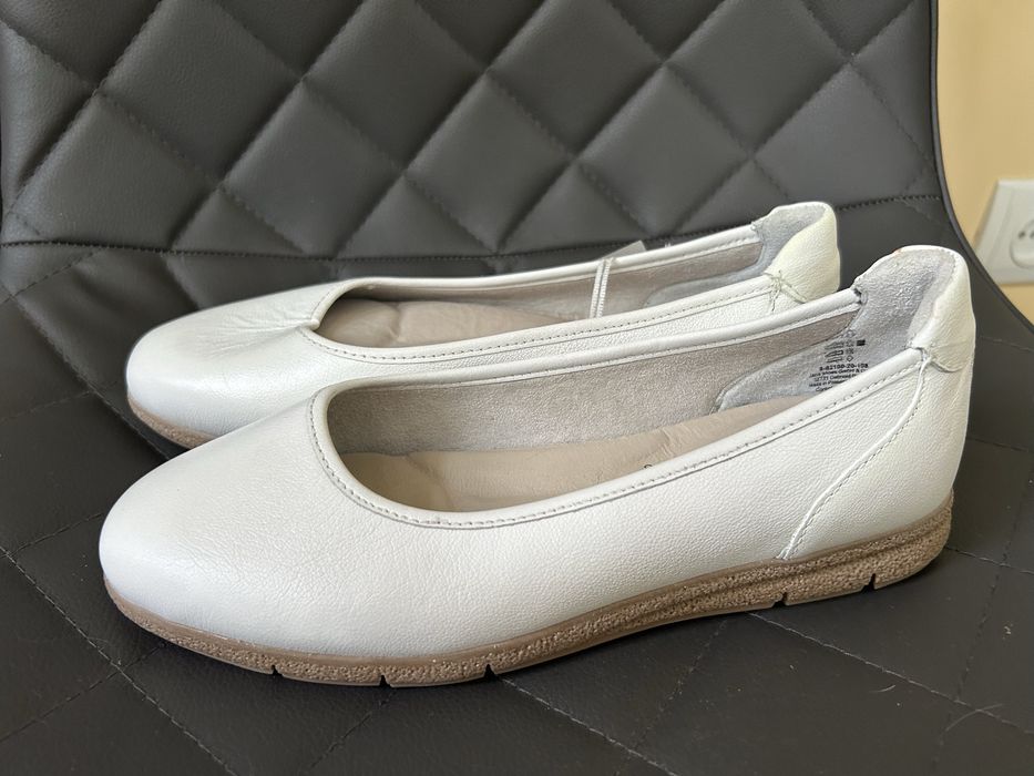 Балетки туфлі шкіряні Tamaris