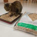 Żwirek Pellet 15 kg drewniany JASNY dla Kota Gryzoni 15 kg 40 l