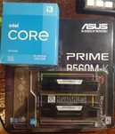 Платформа Intel Core i3-10105F + B560M-K + DDR4 16GB (2x8GB) 3600 Mhz
