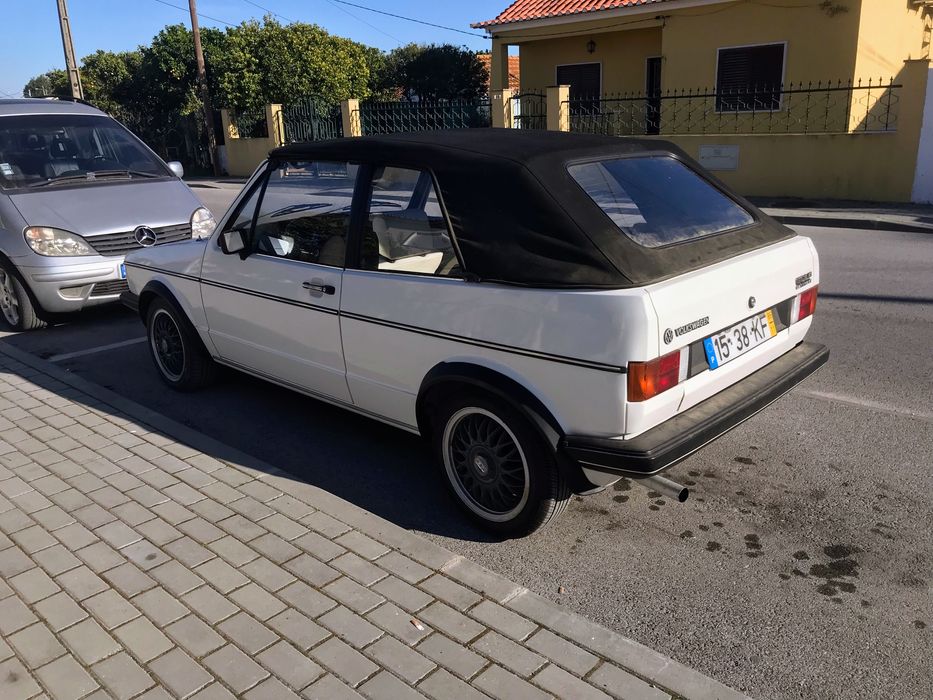 Vw MK1 cabrio 1.6 troco por jipe
