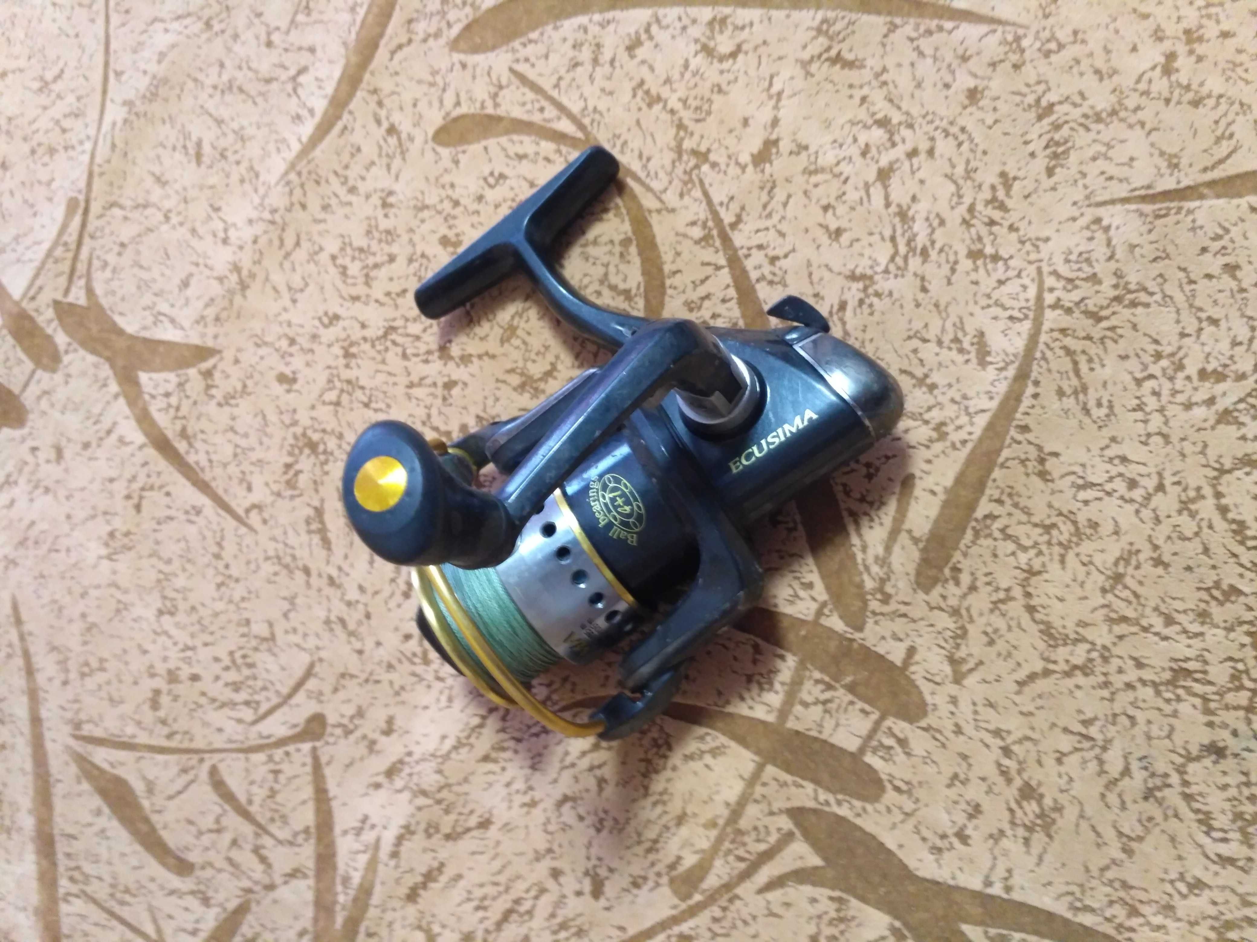 Ryobi ecusima 2000 риоби экусима, Daiwa ninja 2500