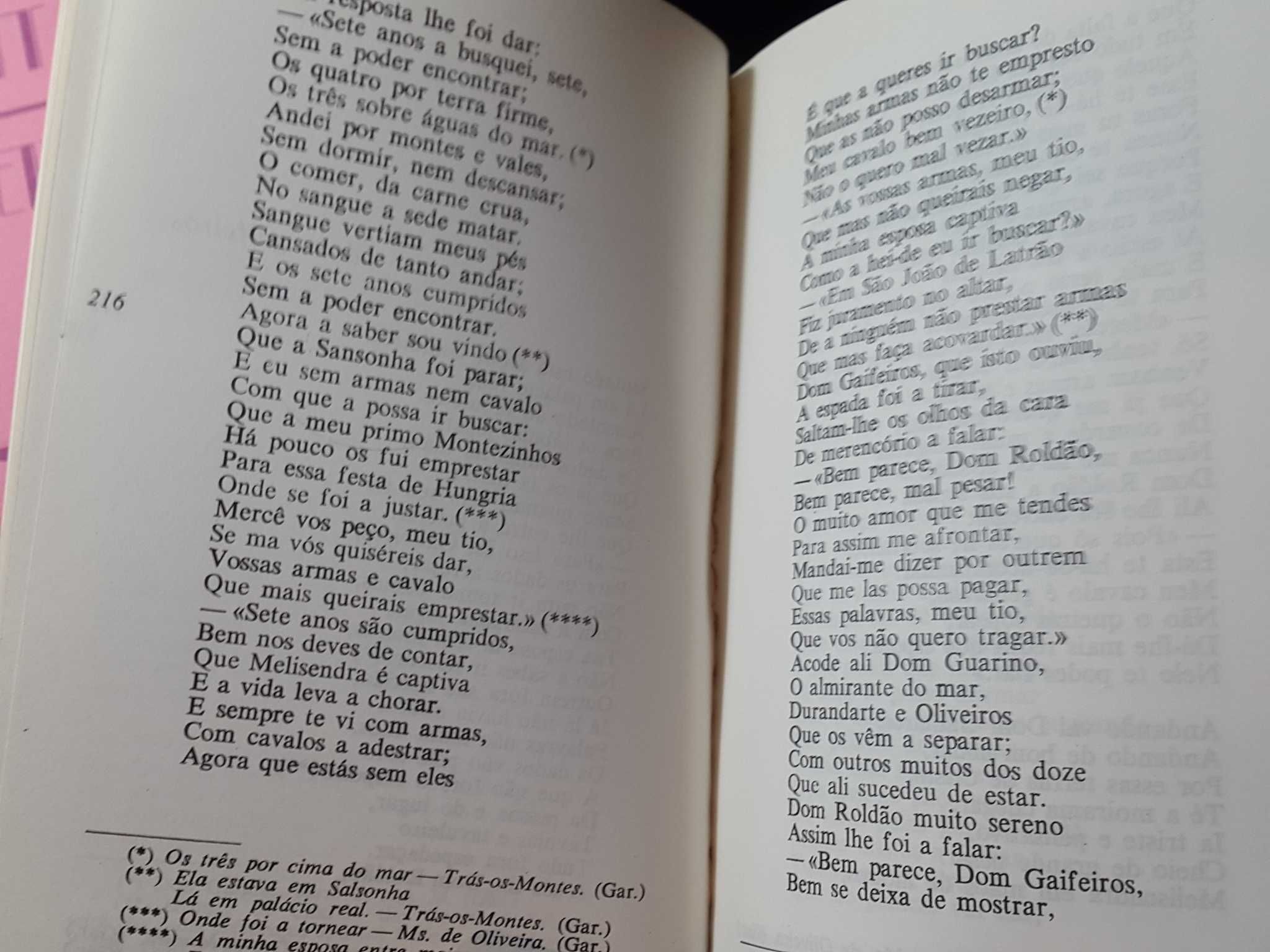 Almeida Garrett - Romanceiro (3 vols., completo)