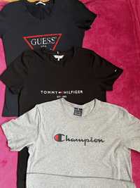 Zestaw t shirt koszulek Guess Tommy Hilfiger Champion