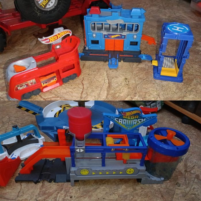Hot wheels треки і машинки