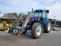 New Holland TM 125 klima,biegi pełzające,mechaniczny