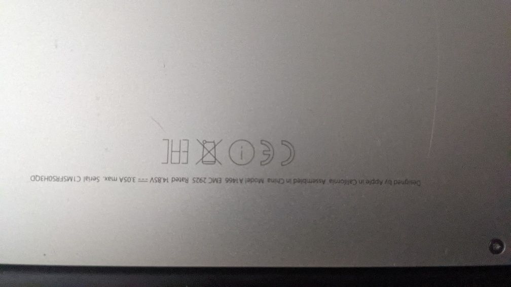 MacBook Air 2014 a1466 2015 i7 8gb ssd 128