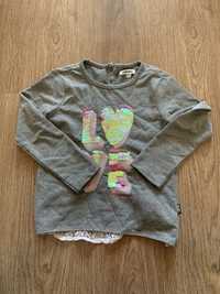 DKNY niepowtarzalna bluzeczka cekiny 6-7 lat