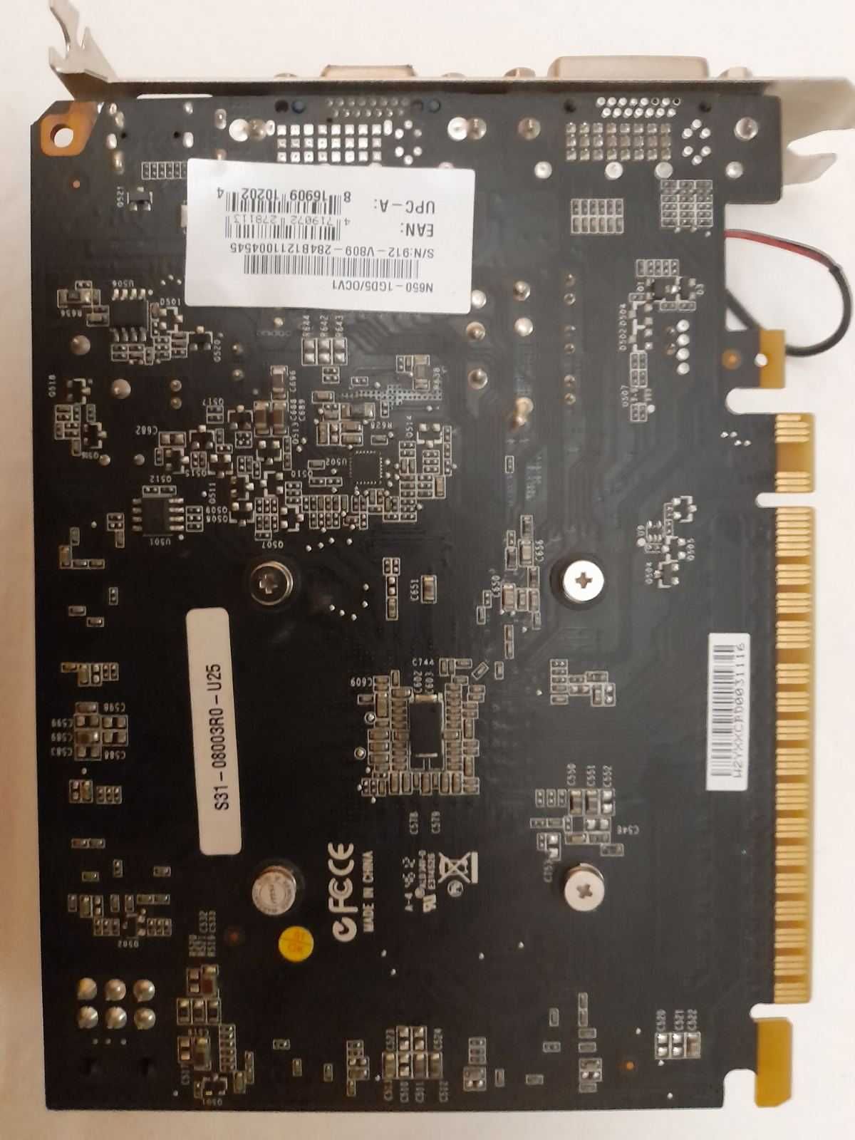 Продам  відеокарту MSI PCI-Ex GeForce GTX 650 1024MB GDDR5 (128bit)