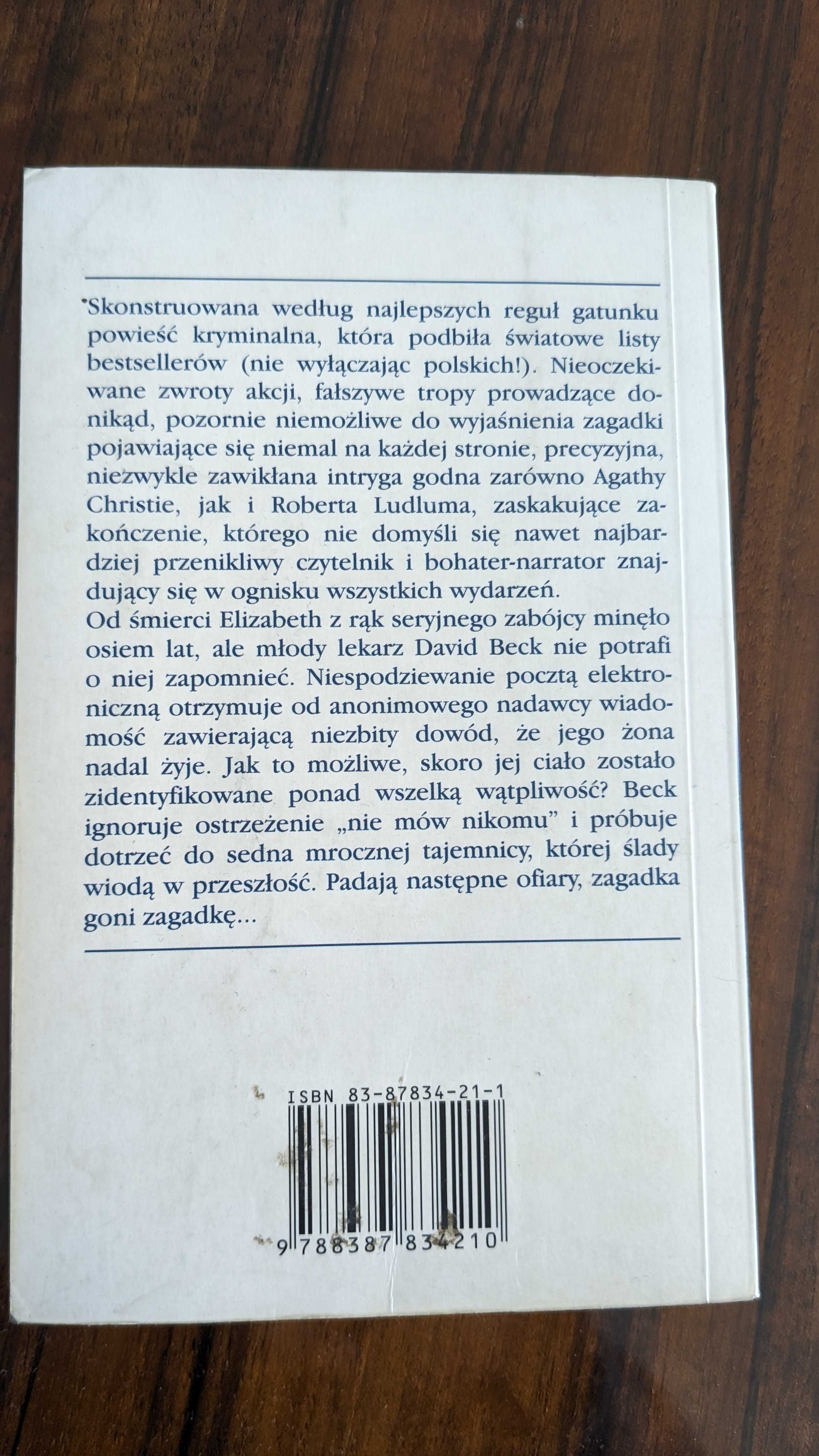 "Nie mów nikomu" - Harlan Coben