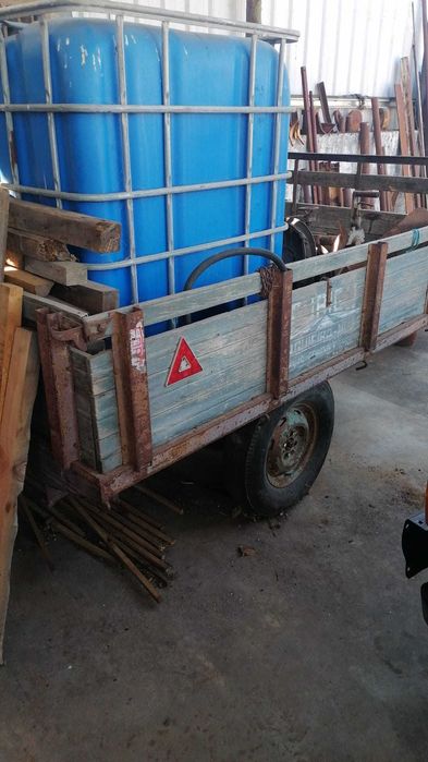 Reboque motocultivador marca Eurico