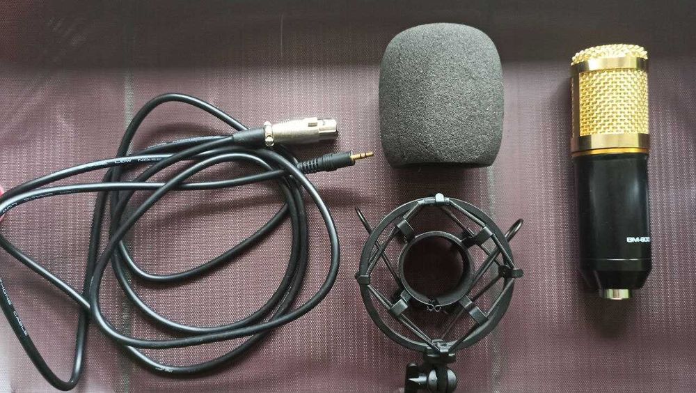 Мікрофон BM-800 + звукова карта 7.1