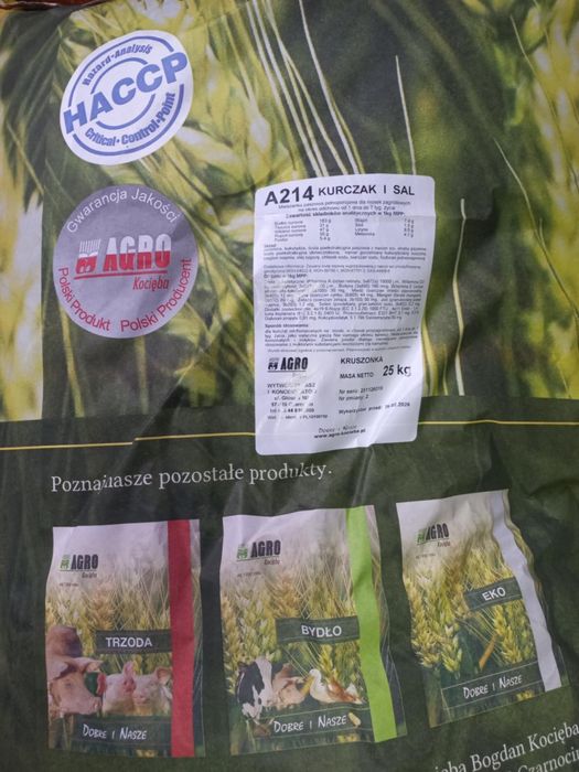 Agro Kocięba, pasza dla kur, kurczaków