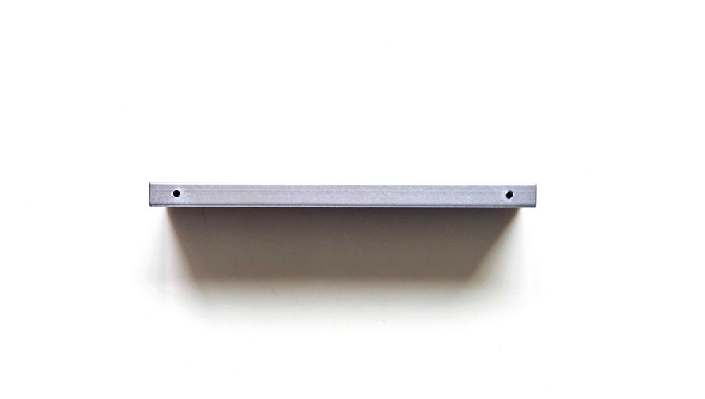 Uchwyty meblowe srebrny mat 15cm/8mm/2,5cm 128mm