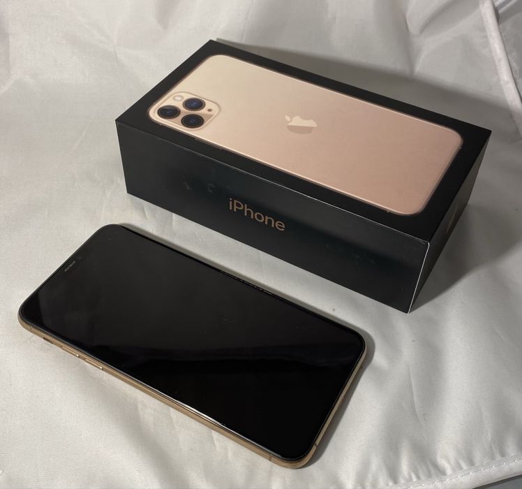 Telefon iPhone 11 Pro Max 64 GB Gold/White Wroclaw Sklep