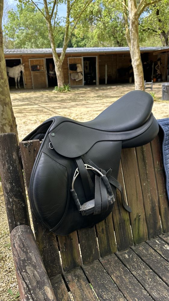 Sela Arreio preto - Arena Saddles 18’’ Hart