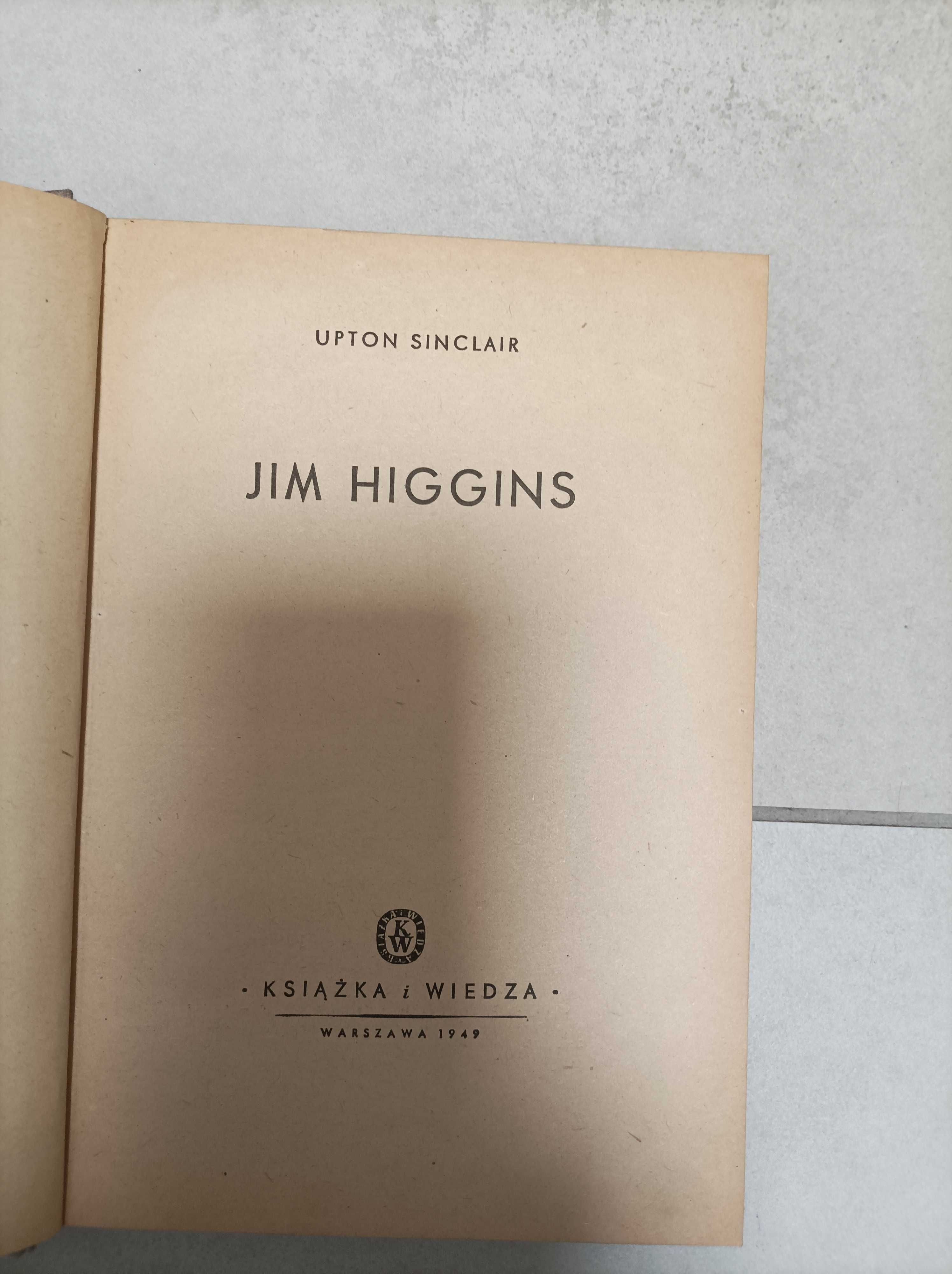 Sinclair Jim higgins 1949