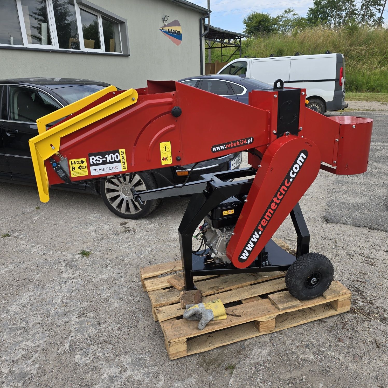 Rebak spalinowy tnący REMET RS-100